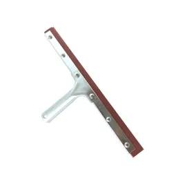 Window Squeegee Rubber Steel Red Straight With 12IN Head 1/Each