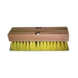 Deck Brush 12 IN Wood PP 2IN Bristles Wood Block 1/Each
