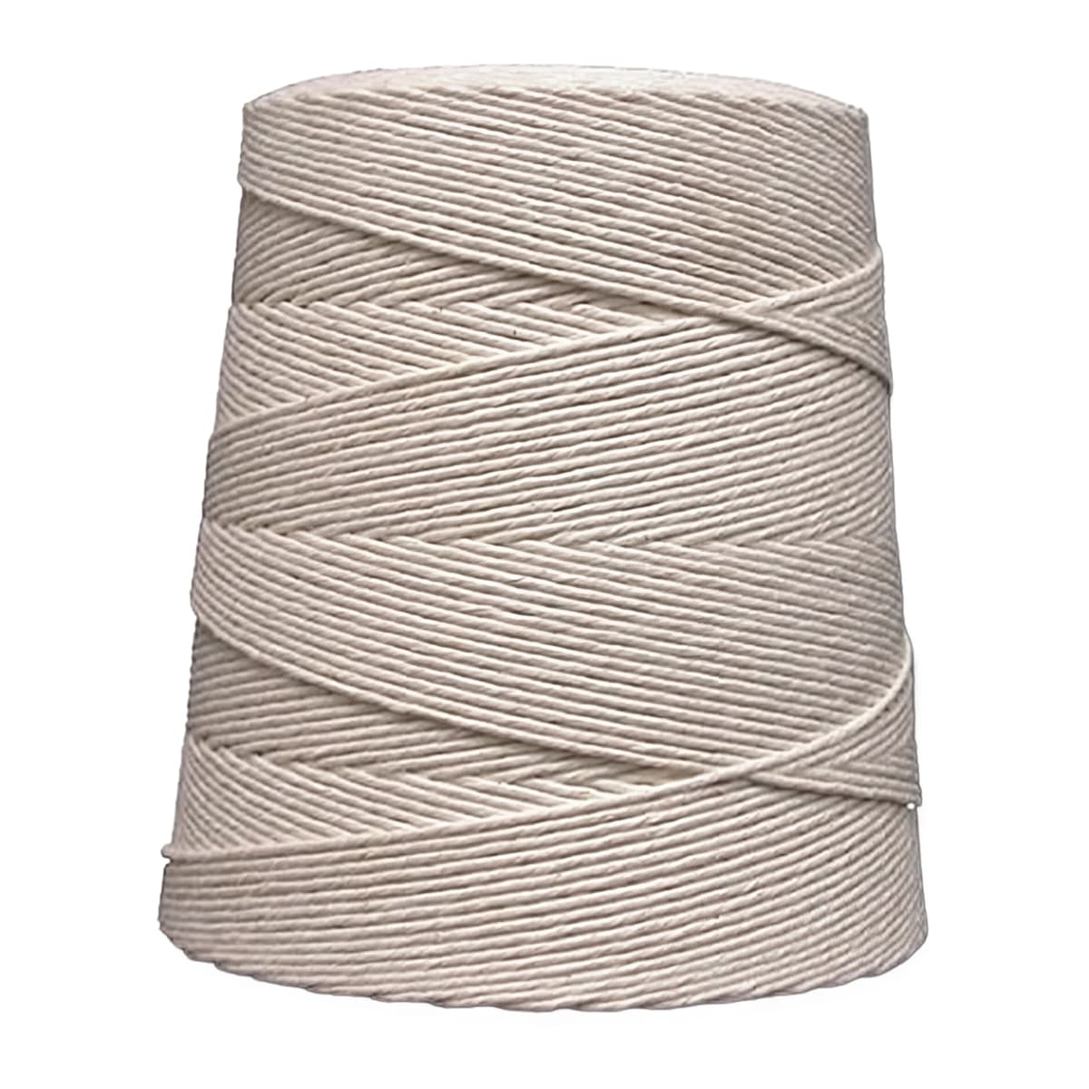 Twine 2400 FT 2 LB Cotton 16PLY Cone 1/Roll