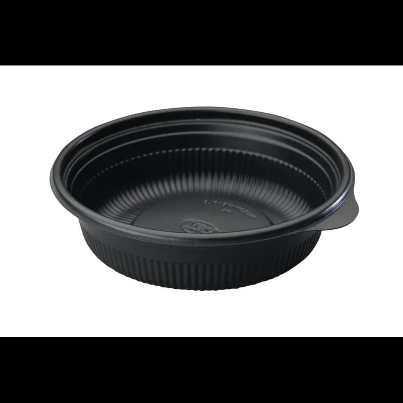 Cruiser Bowl® Bowl Medium (MED) 12 OZ PP Black Round Squat 624/Case