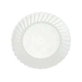 WNA Plate 6 IN Plastic Clear Round 180/Case