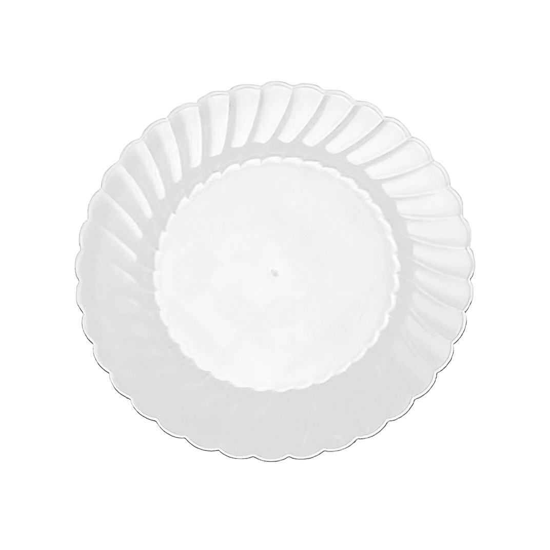WNA Plate 6 IN Plastic Clear Round 180/Case