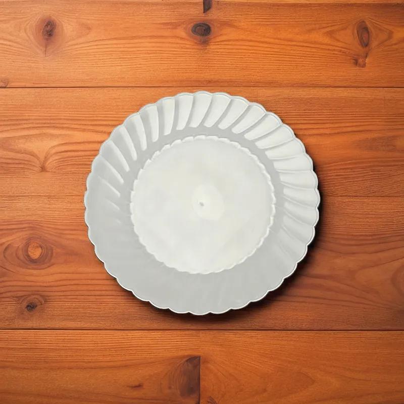 WNA Plate 6 IN Plastic Clear Round 180/Case