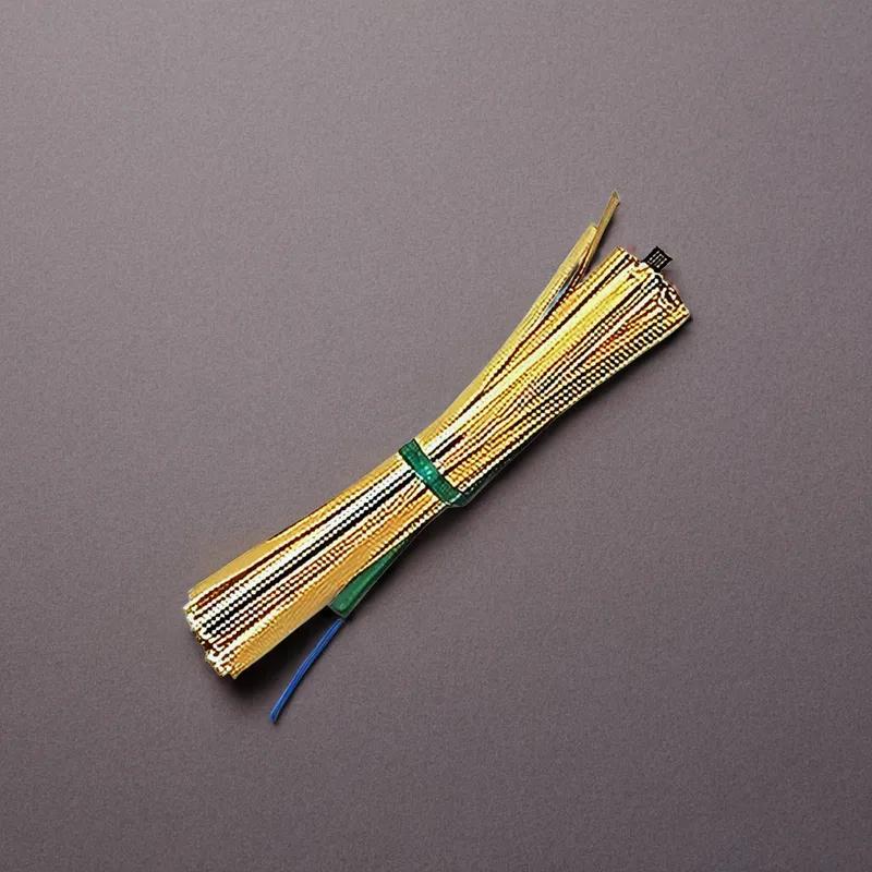 Twist Tie 0.156INX4FT Gold 2000/Pack