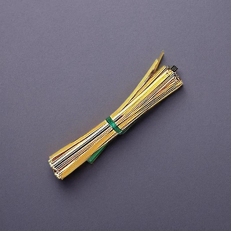 Twist Tie 0.156INX4FT Gold 2000/Pack