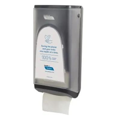Tandem® Napkin Dispenser Gray Plastic Interfold Stand Wall Mount 1/Each