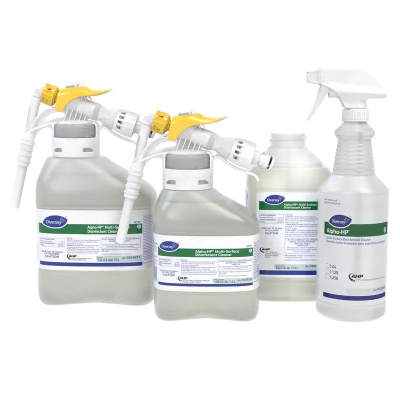 Alpha-HP® Spray Bottle & Trigger Sprayer 32 OZ Plastic White 12/Case
