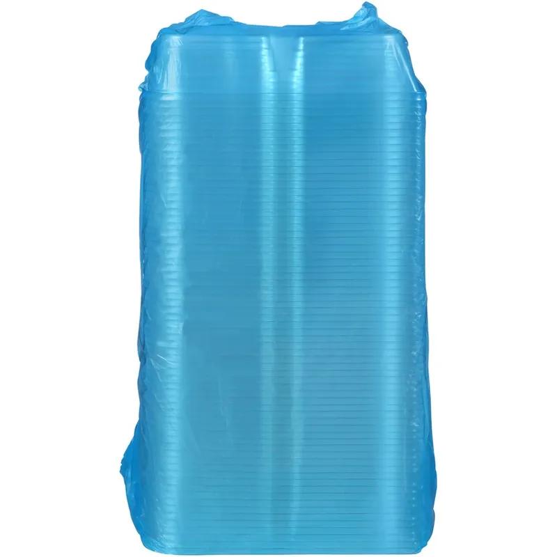 Deli Container Base 26 OZ 3 Compartment PET Clear Square 300/Case