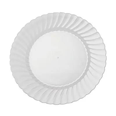 WNA Plate 9 IN Plastic Clear Round 180/Case