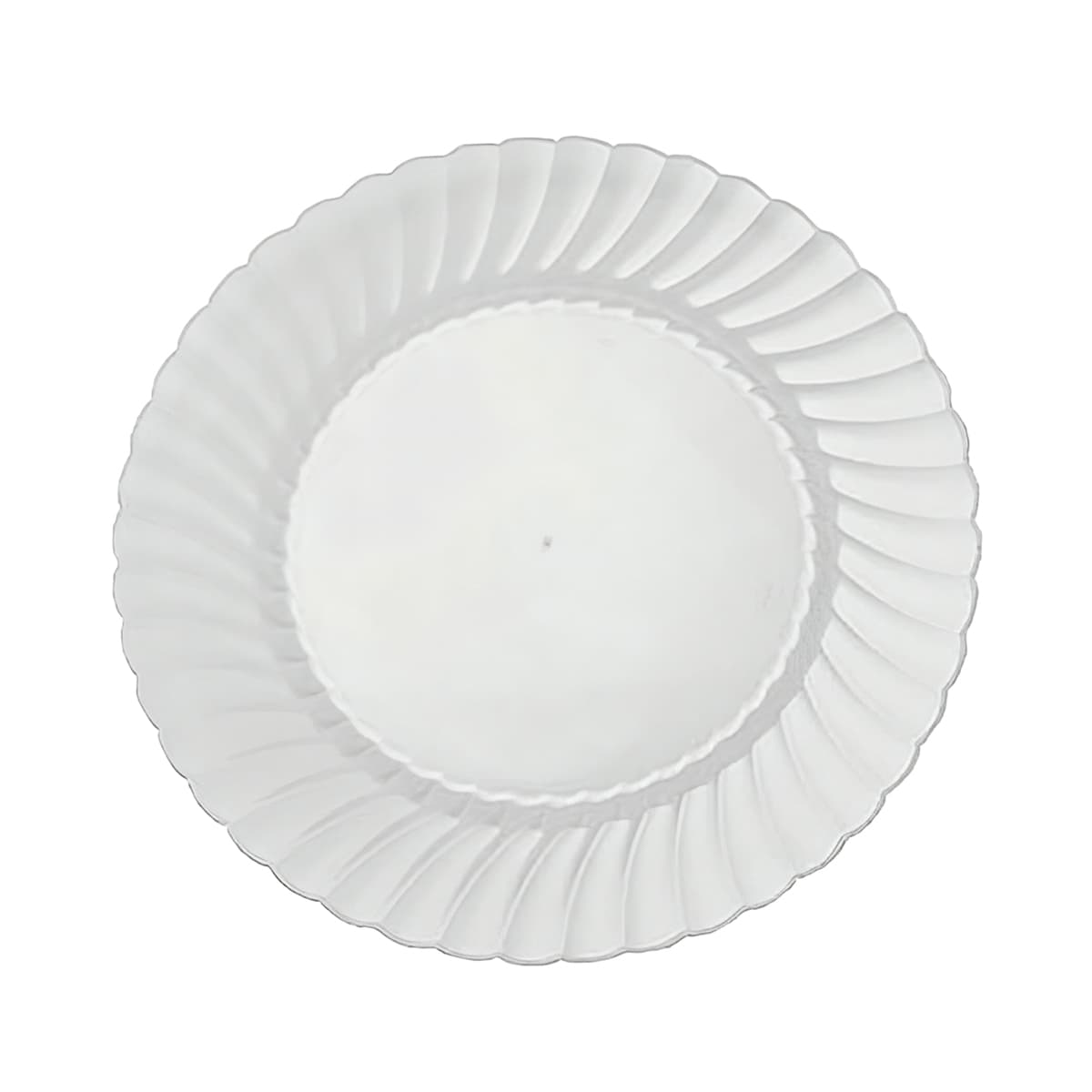 WNA Plate 9 IN Plastic Clear Round 180/Case