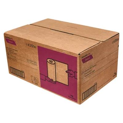 Cascades PRO Select® Household Folded Paper Towel Kraft 250 Sheets/Pack 12 Packs/Case 3000 Sheets/Case