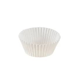 Baking Cup 2X1.25 IN White Greaseproof 20500/Case