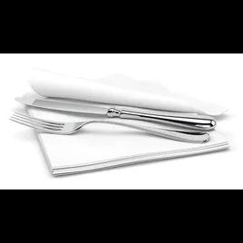 Cascades PRO Dinner Napkins 16.5X15 IN 8.25X7.5 IN White Airlaid Paper 1PLY 1/4 Fold 1000/Case
