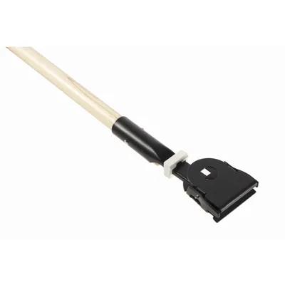 Mop Handle 60IN Natural Snap-On Swivel 1/Each