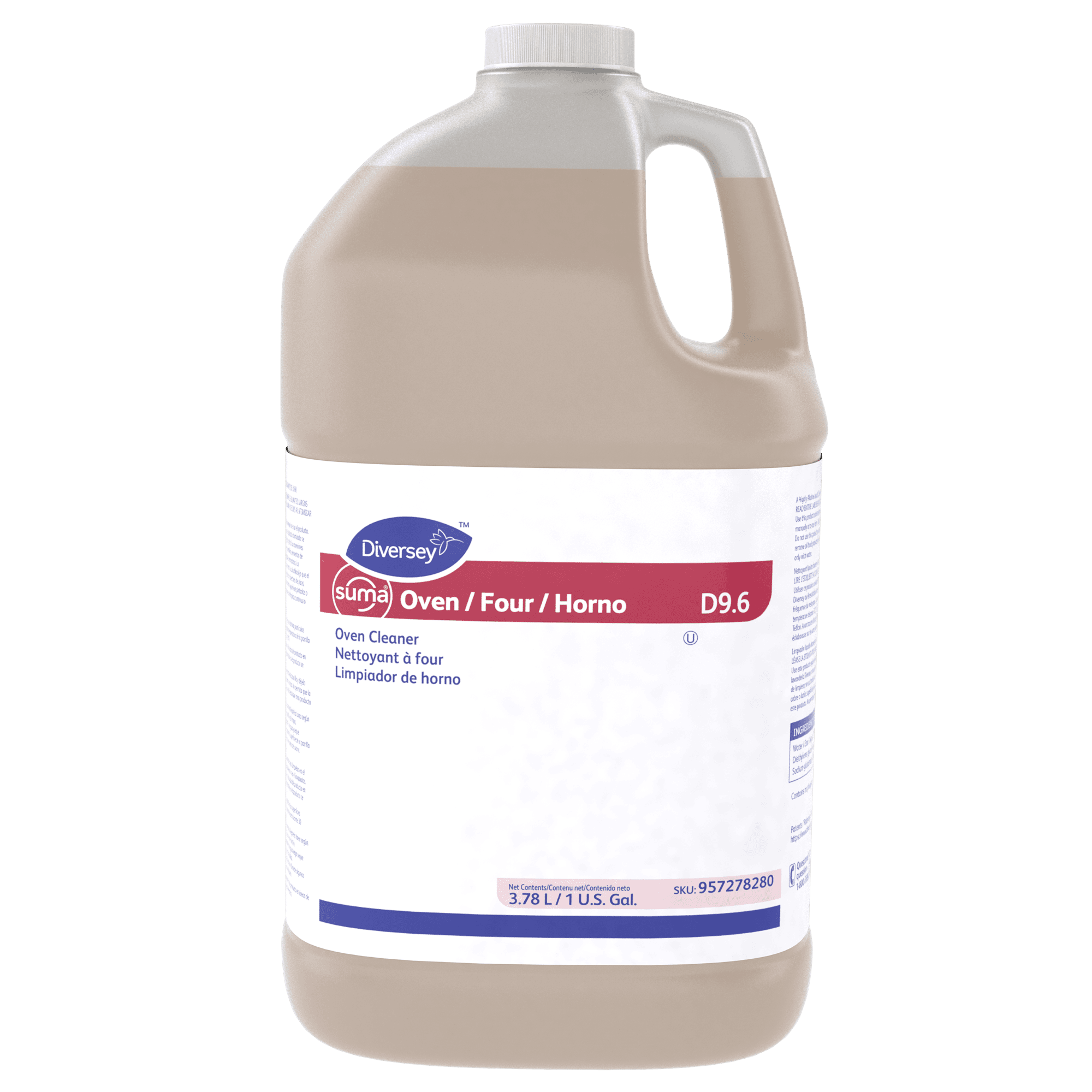 Suma® Oven & Grill Cleaner 1 GAL Alkaline Liquid RTU Kosher 1/Case