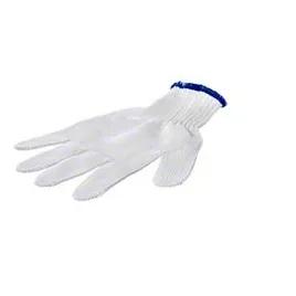 San Jamar Gloves Large (LG) White Cut Resistant Cotton 1/Each