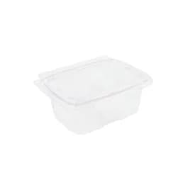 CrisPak Pro-Lok Deli Container Hinged With Flat Lid 32 OZ PET Clear Rectangle Tamper-Evident 200/Case
