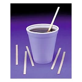 Stirrer 7 IN Wood Natural Economy 5000/Case