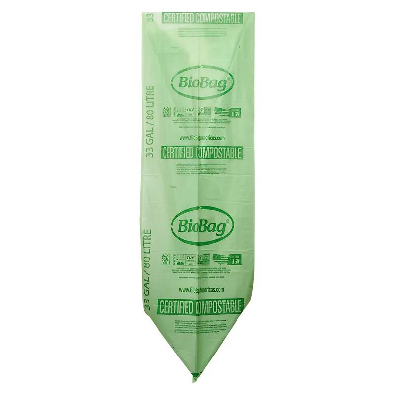 Whole Foods Market Compostable Liner 29.5X46 IN Green Biopolymer 0.88MIL 120/Case