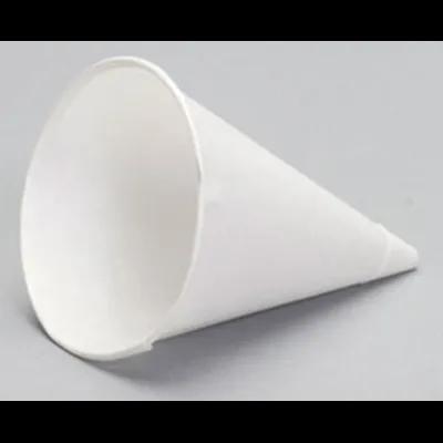 Harvest® Cup Cone 4 OZ Paper White 5000/Case