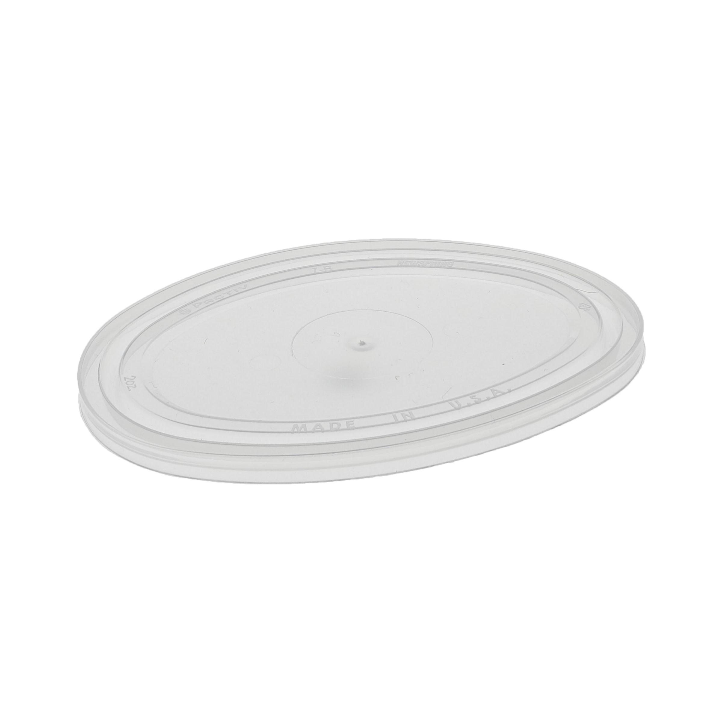Lid 2.3X1.3 IN PP Clear For 2 OZ Souffle & Portion Cup 1000/Case