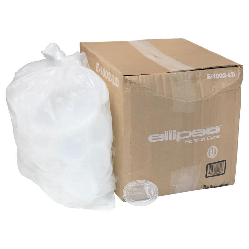 Lid 2.3X1.3 IN PP Clear For 2 OZ Souffle & Portion Cup 1000/Case