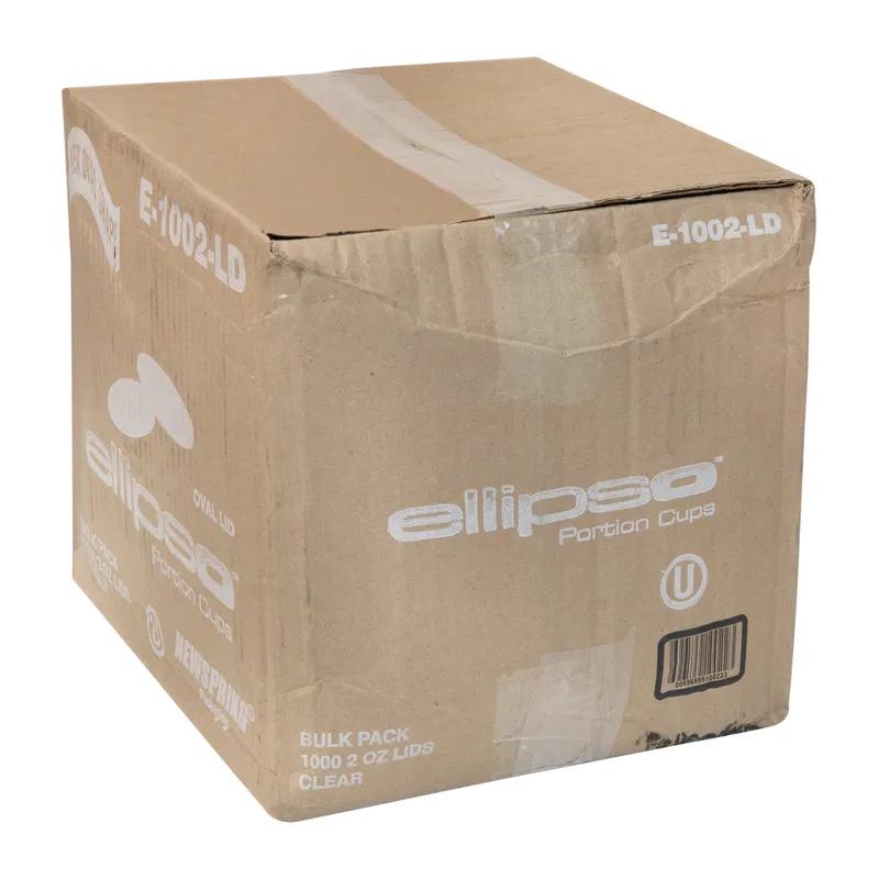Lid 2.3X1.3 IN PP Clear For 2 OZ Souffle & Portion Cup 1000/Case