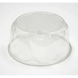 Lid High Dome 9X4.75 IN 1 Compartment PET Clear Round For Cake Pie Bakery Container Swirl Unhinged 80/Case