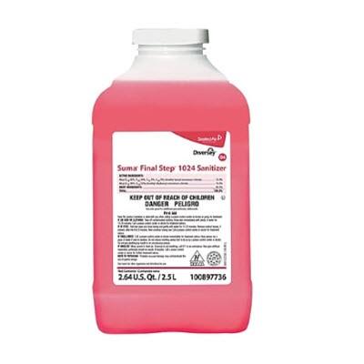 Suma® Final Step® Sanitizer 2.5 L Liquid 2/Case