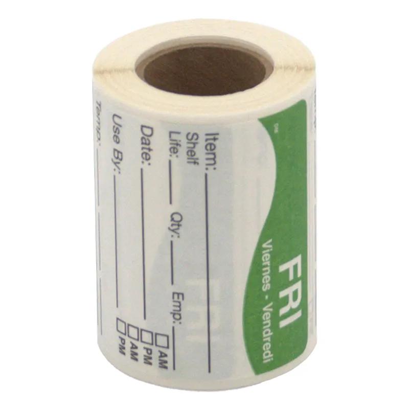 Friday Label 2.5X2.5 IN 125/Roll