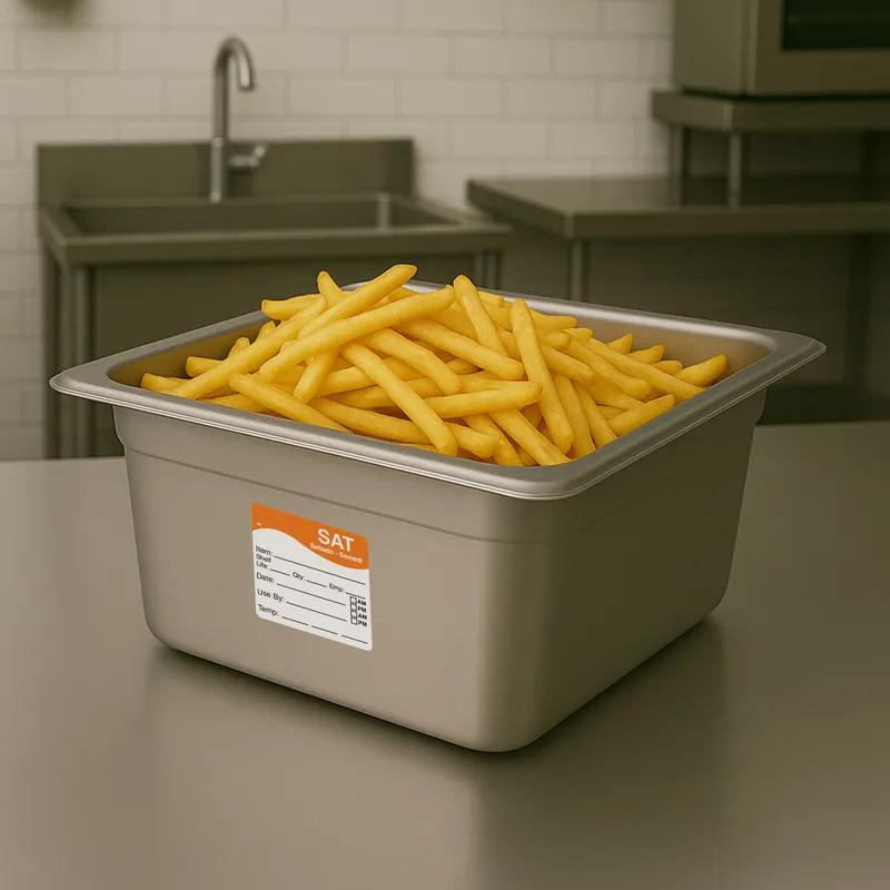 Saturday Label 2.5X2.5 IN 125/Roll