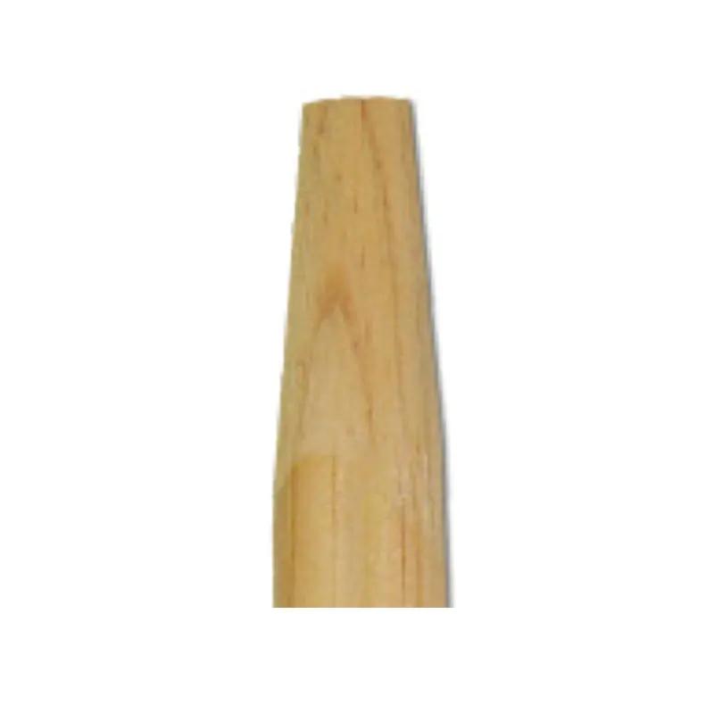 Broom Handle 54IN Natural Wood Lacquered Tapered 1/Each