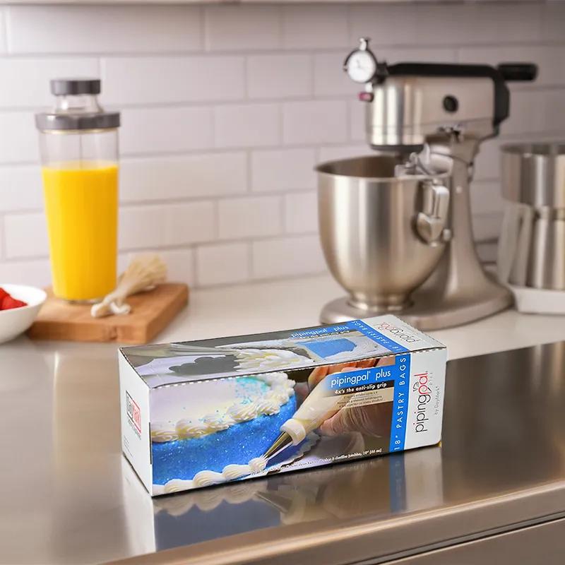 Piping Plus Pastry Bag 18 IN Plastic 100/Box