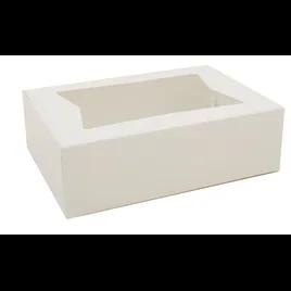 Bakery Box 8X5.75X2.5 IN Paperboard White Automatic 200/Case