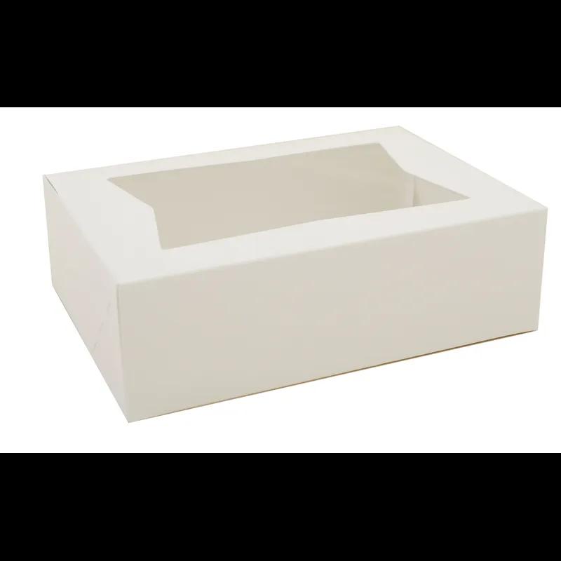 Bakery Box 8X5.75X2.5 IN Paperboard White Automatic 200/Case