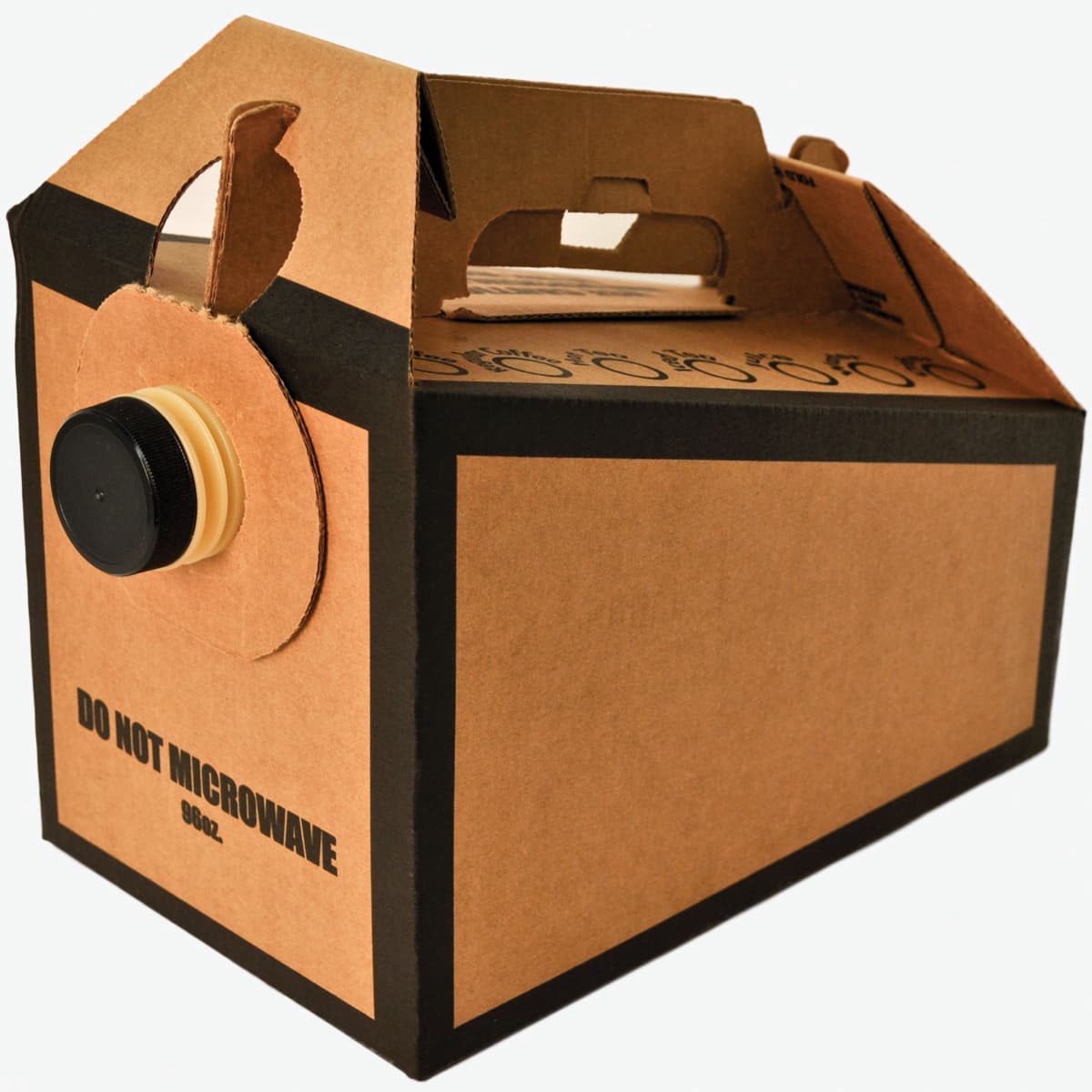 Bagcraft® Java Pac® Coffee Hot Beverage Dispenser 96 OZ 20X16X15 IN Corrugated Paperboard Kraft 25/Case