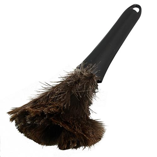 Impact® Duster Plastic Brown Black Feather Retractable Flip-Up 12/Case