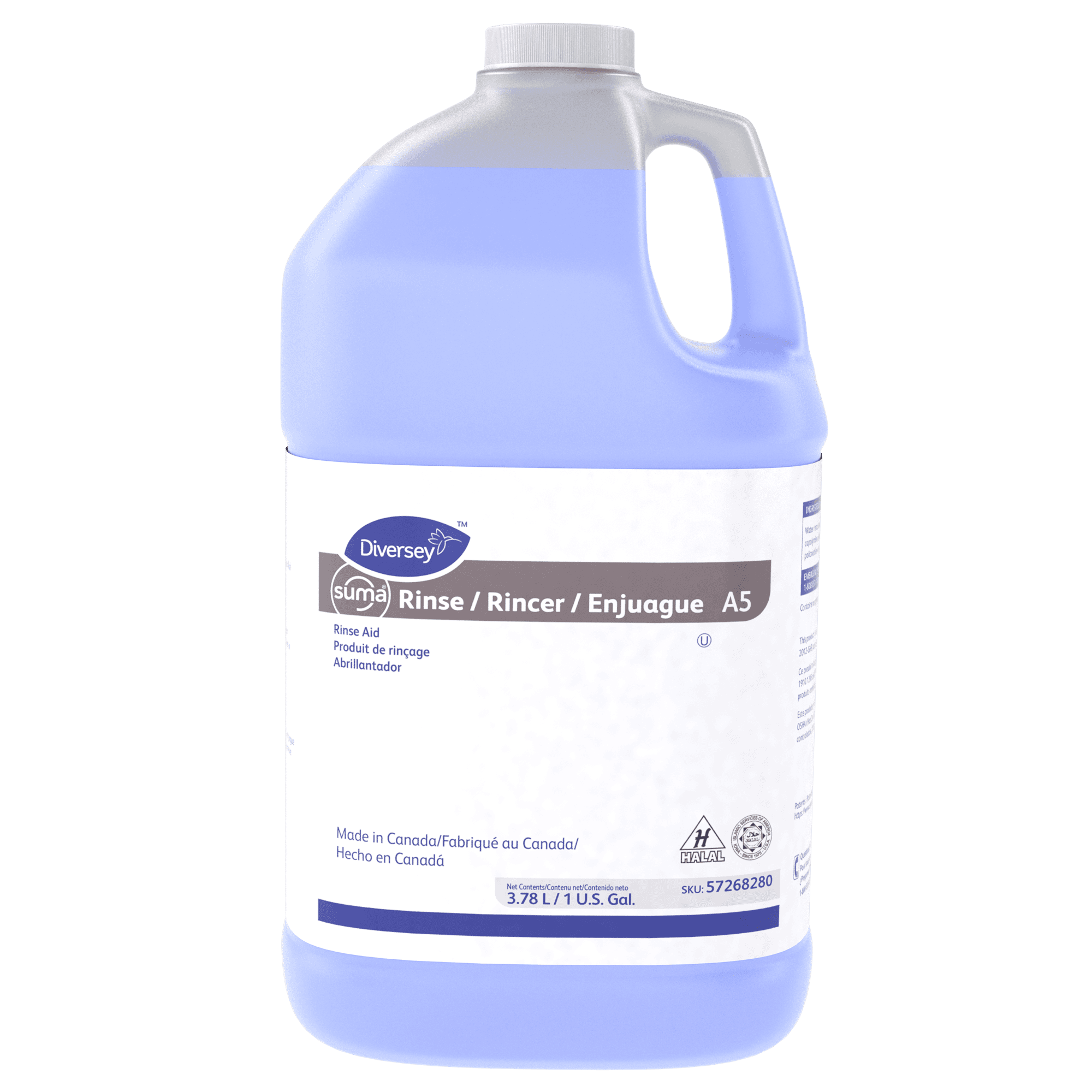 Suma® Rinse Rinse Aid 1 GAL Liquid Kosher 4 Count/Case