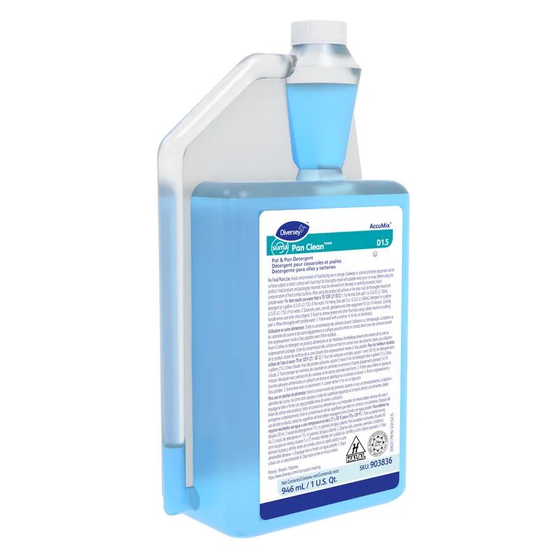 Suma® Pan-Clean #13 Floral Manual Dish Detergent 32 FLOZ Liquid Kosher 6/Case