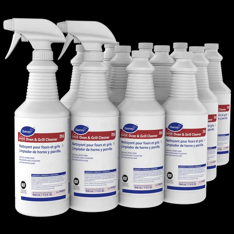 Suma® Oven & Grill Cleaner 32 FLOZ Alkaline Liquid RTU Kosher 12/Case