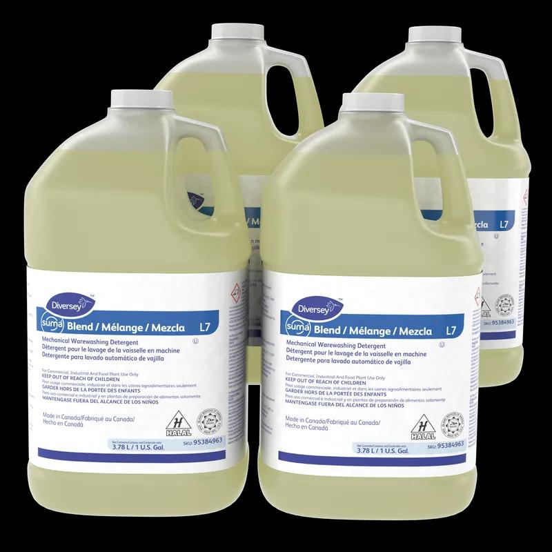 Suma® Warewashing Detergent 1 GAL Liquid Kosher 4/Case