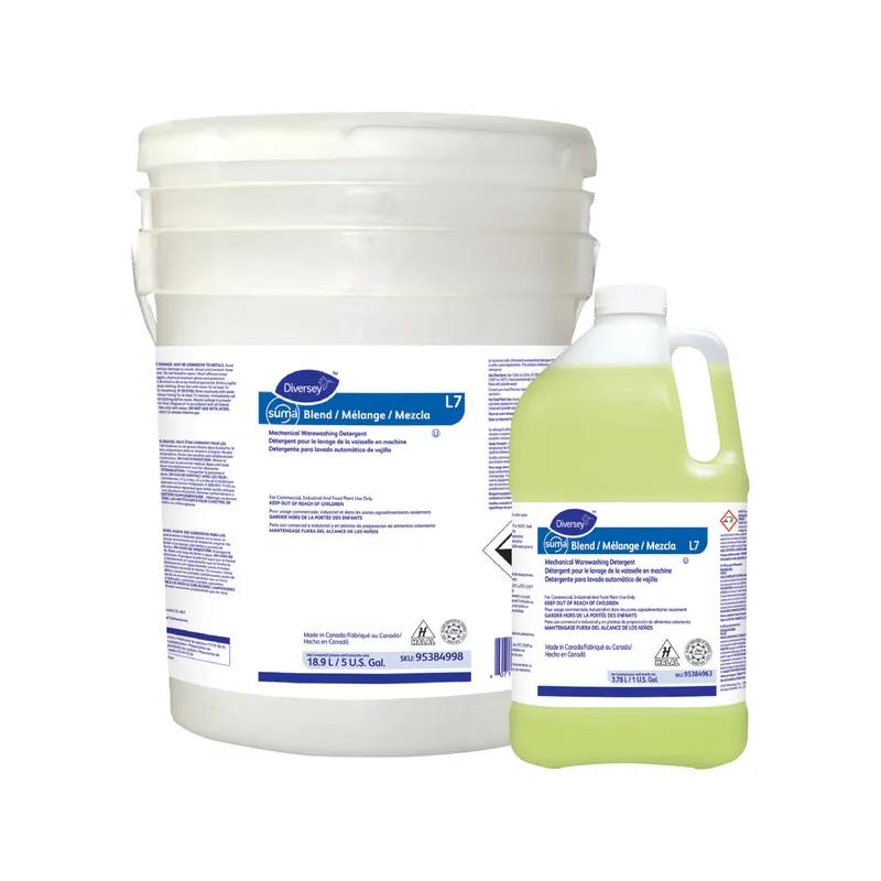 Suma® Warewashing Detergent 1 GAL Liquid Kosher 4/Case