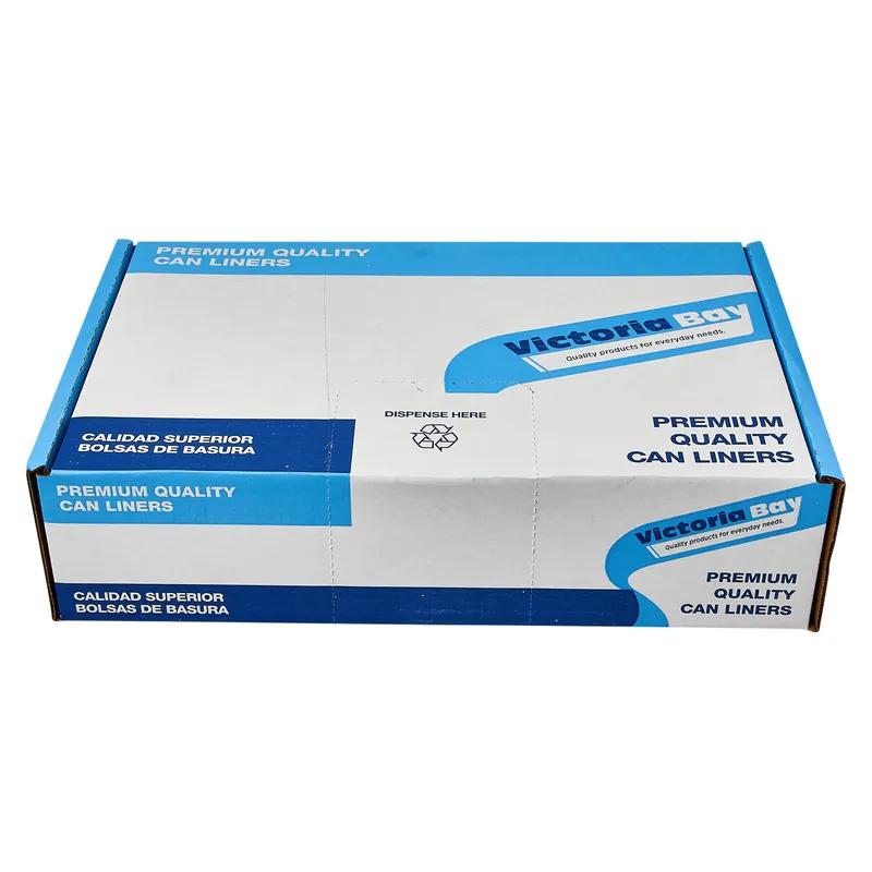 Can Liner 41.5X57 IN Clear LDPE 1.2MIL 100/Case
