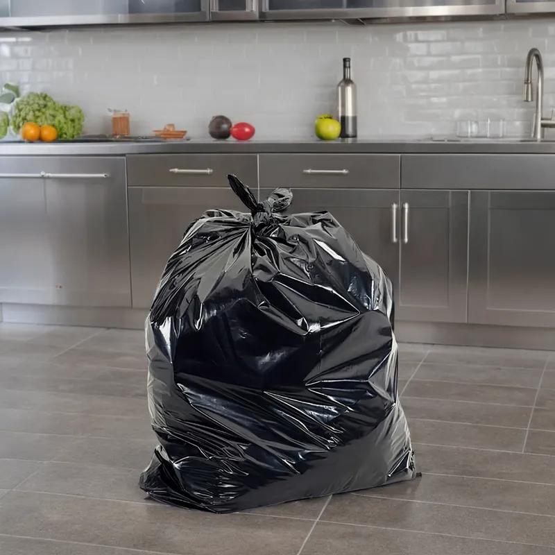 Can Liner 40X58 IN Black LDPE 2MIL 100/Case