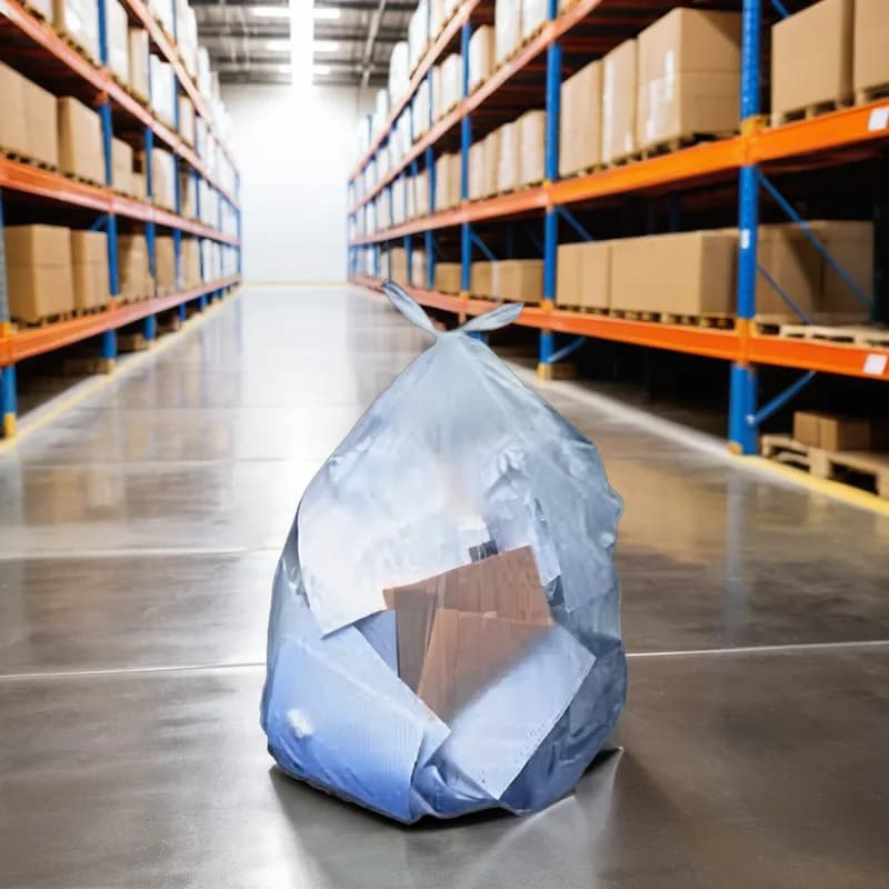 Can Liner 24X31 IN Clear Plastic 0.8MIL 500/Case