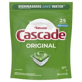 Cascade® Dishmachine Detergent Pod 25 Count/Pack 5 Packs/Case 125 Count/Case