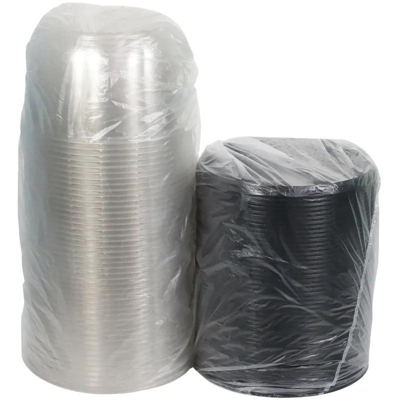 Cake Container & Lid Combo With Dome Lid 10.25X5.75 IN PET Clear Black 100/Case