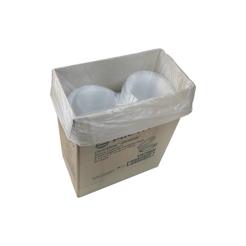 Showpie Pie Hinged Container With Dome Lid 17.8 OZ 9.25X3.125 IN OPS Clear Round 85/Case