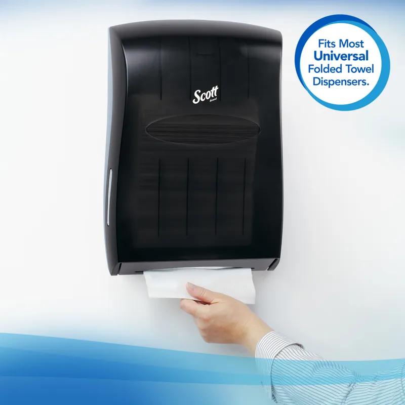 Scott® Folded Paper Towel 9.3X10.5 IN White Single Fold Bleached 250 Sheets/Pack 16 Packs/Case 4000 Sheets/Case