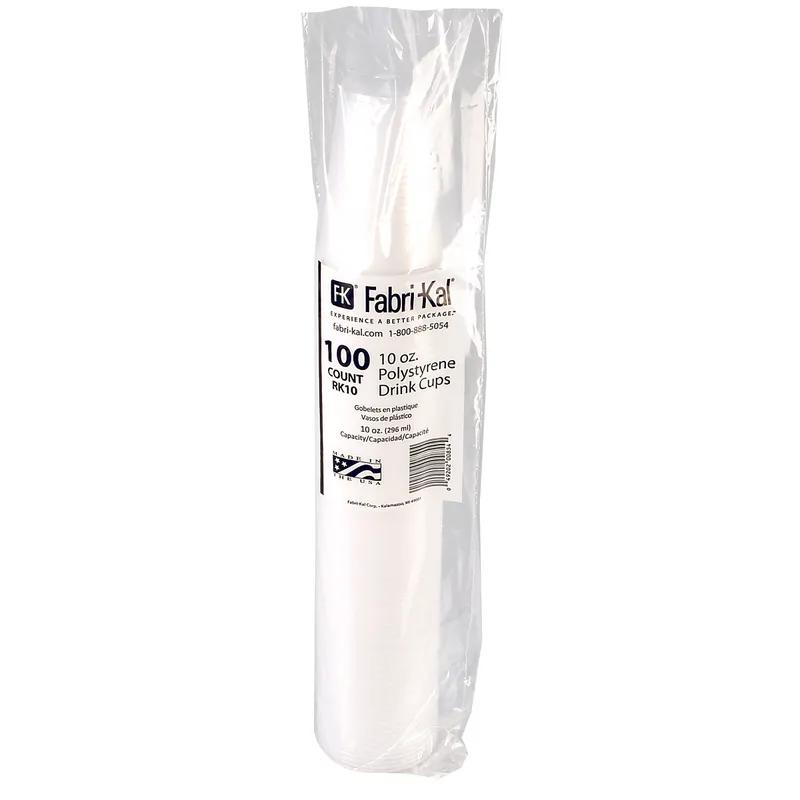 RK Cold Cup 10 OZ HIPS Translucent 2500/Case